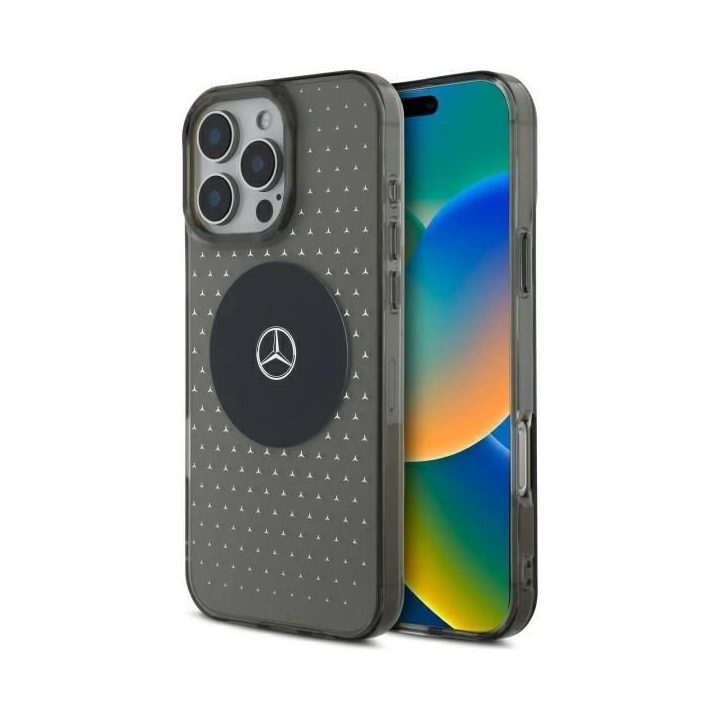 Mercedes“ MB kortelės iPhone 16 Pro“ – juoda
