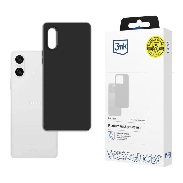 Matt Case for Sony Xperia 10 VI - Black