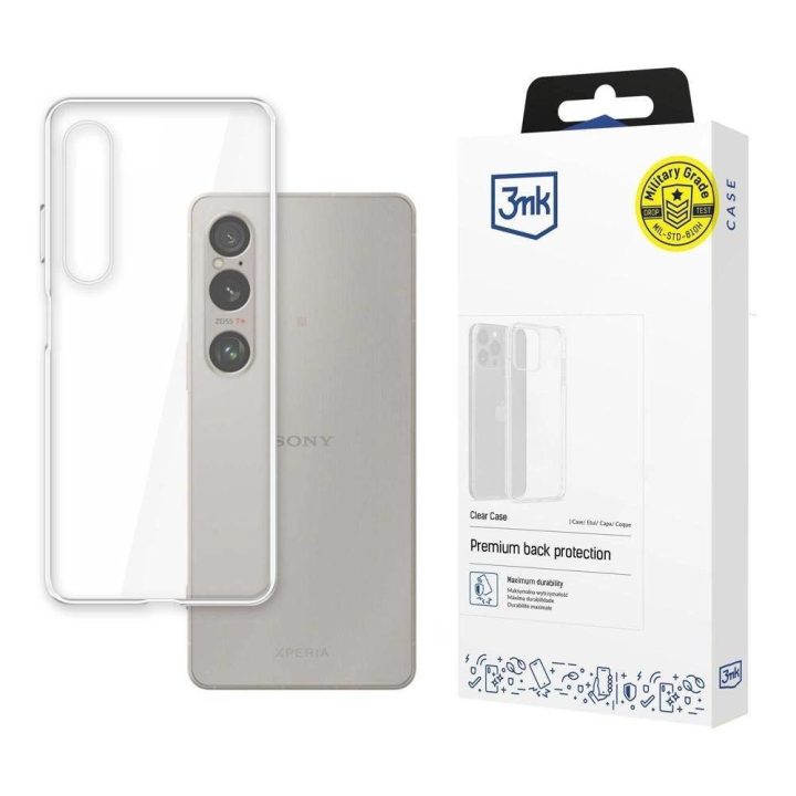 Dėklas skirtas Sony Xperia 1 VI“ – skaidrus