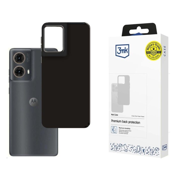 dėklas telefonui Motorola Moto G85 - juodas