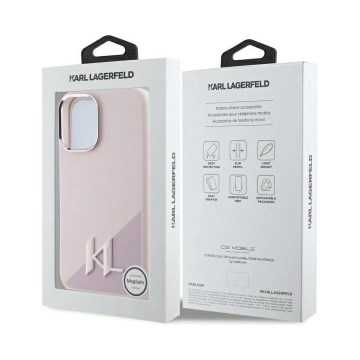 dėklas iPhone 16 telefonui - Rožinė
