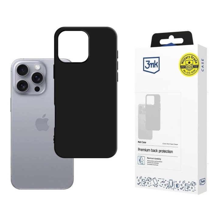 dėklas iPhone 16 Pro - juodas