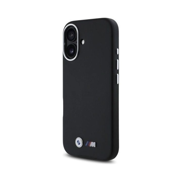 BMW M Smooth iPhone 16 dėklas - juodas