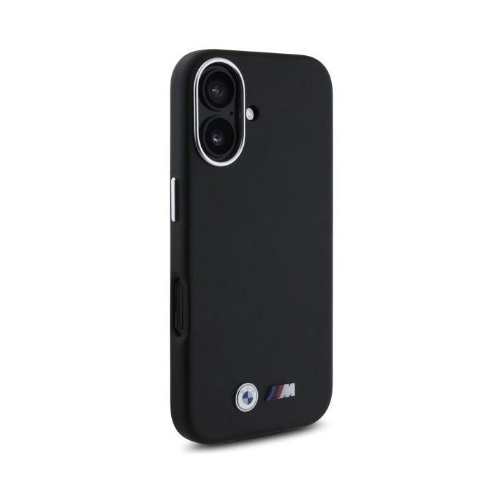 BMW M Smooth iPhone 16 dėklas - juodas