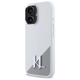 iPhone dėklas su logotipu - baltas
