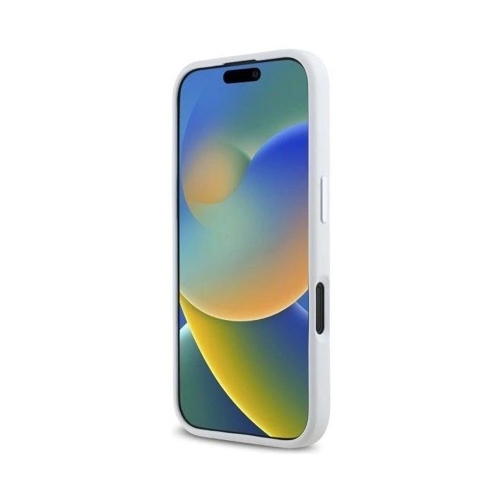 iPhone dėklas su logotipu - baltas
