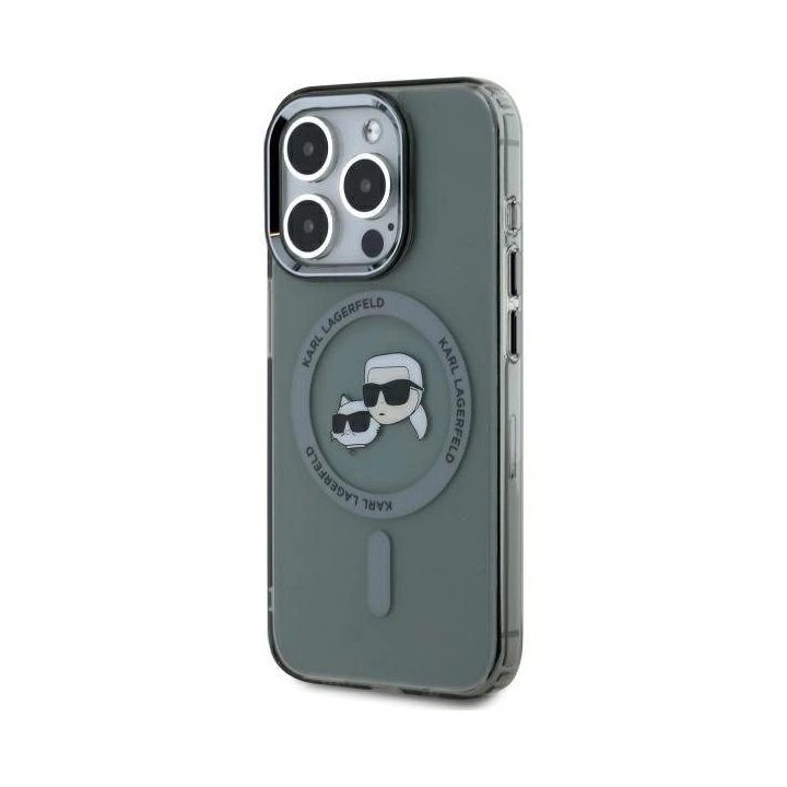 iPhone 15 Pro Max 6,7 juodas/juodas kietas dėklas