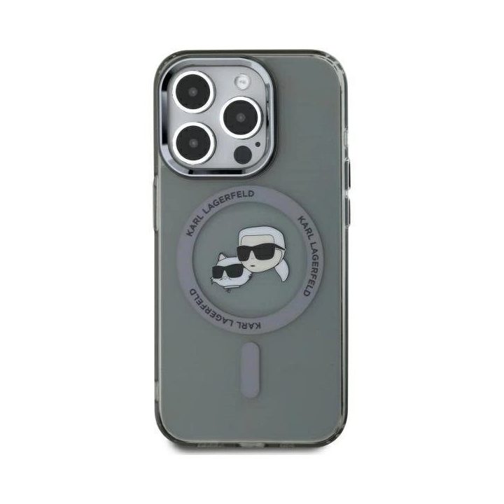 iPhone 15 Pro Max 6,7 juodas/juodas kietas dėklas
