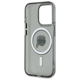 iPhone 15 Pro Max 6.7 juodas/juodas kietas dėklas