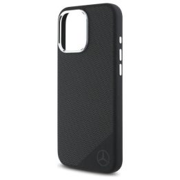 Mercedes“ iPhone 16 Pro“ 6,3 col. juodas/juodas kietas dėklas