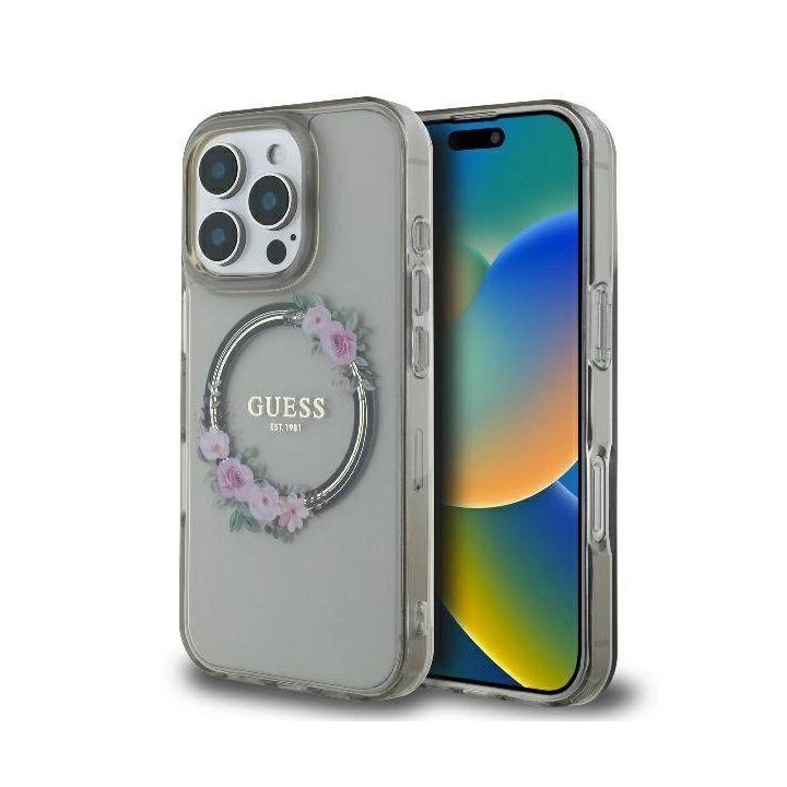 iPhone 16 Pro Max 6.9 juodas/juodas kieto dėklo