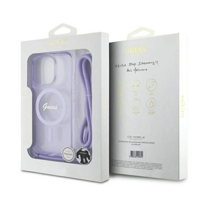 dėklas per petį iPhone 16 Pro“ – violetinė