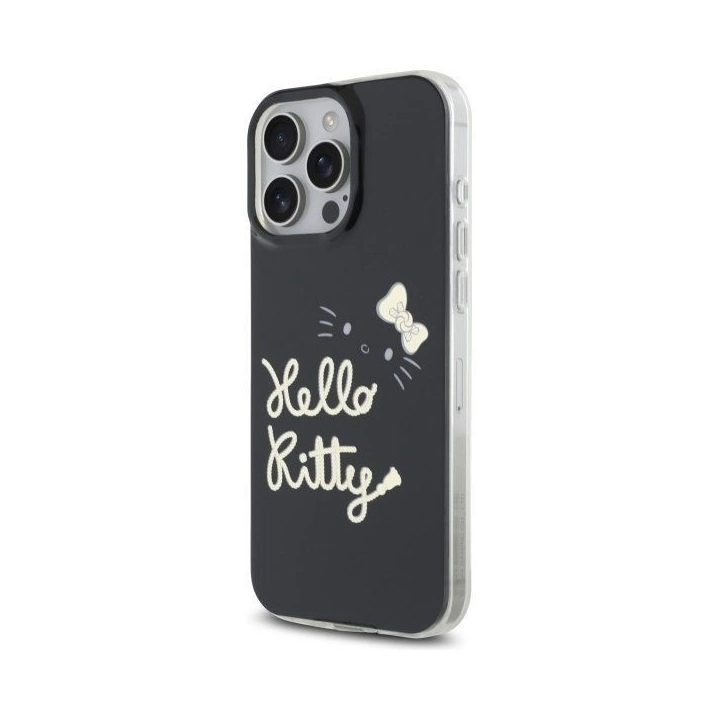 Hello Kitty“ IML Golden Diva“ MagSafe“ dėklas iPhone 16 Pro Max“ – juodas