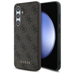 S24 FE S721 ruda/ruda kieto dėklo 4G Metalo Aukso logotipas