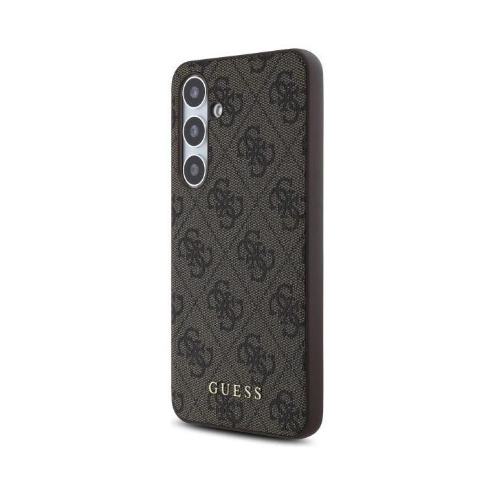S24 FE S721 ruda/ruda kieto dėklo 4G Metalo Aukso logotipas