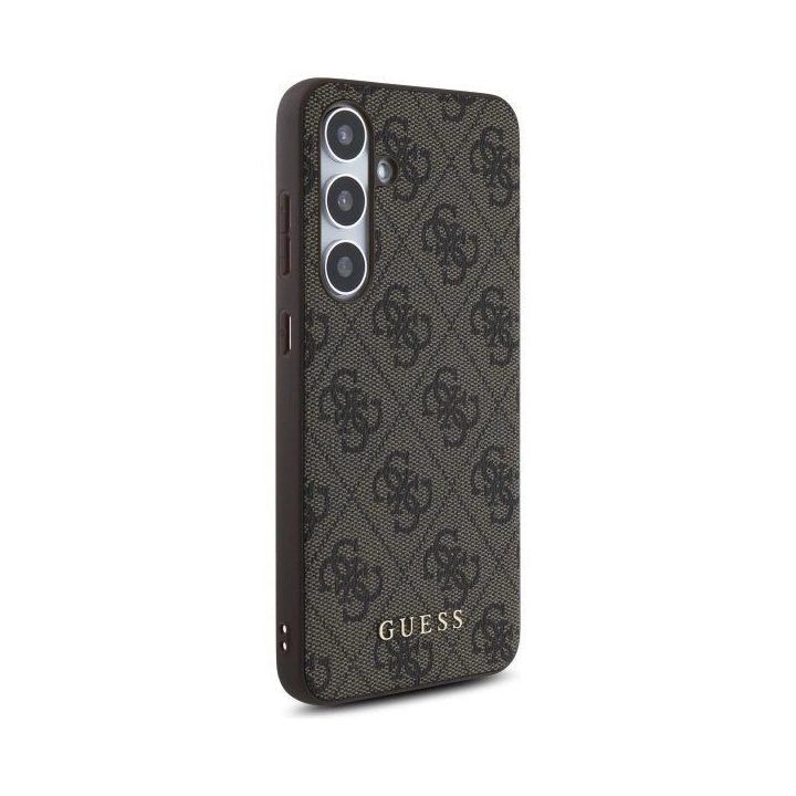 S24 FE S721 ruda/ruda kieto dėklo 4G Metalo Aukso logotipas