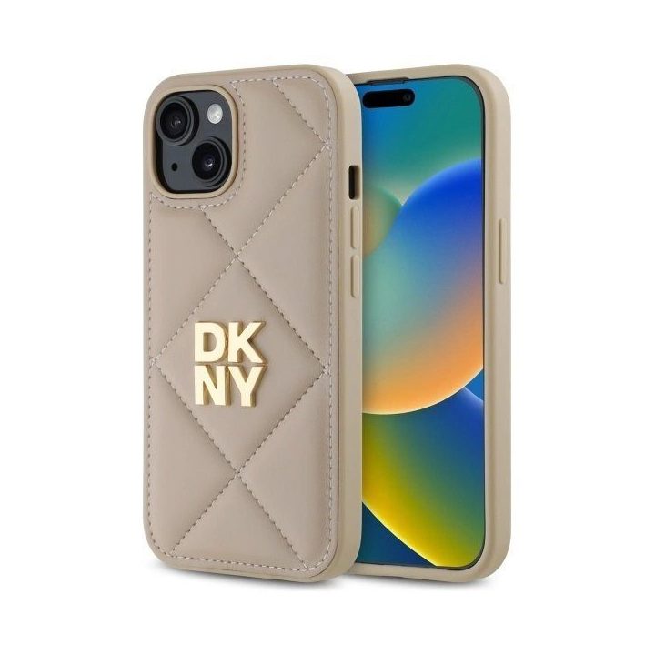 iPhone 15 dėklas - smėlio spalvos