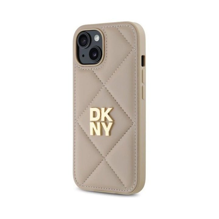 iPhone 15 dėklas - smėlio spalvos