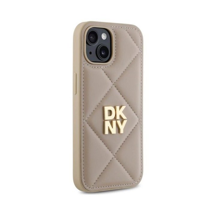 iPhone 15 dėklas - smėlio spalvos