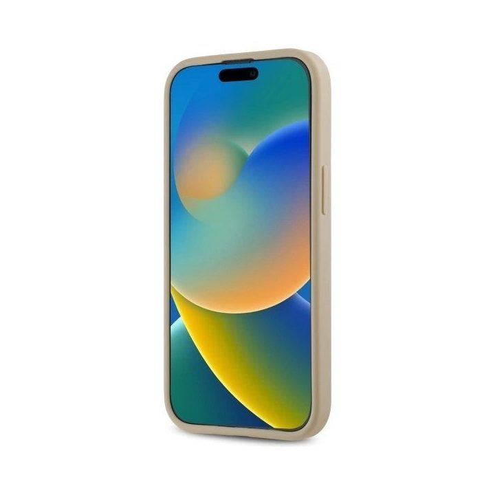 iPhone 15 dėklas - smėlio spalvos
