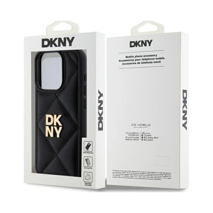 Logo iPhone 15 Pro Max dėklas - Juodas