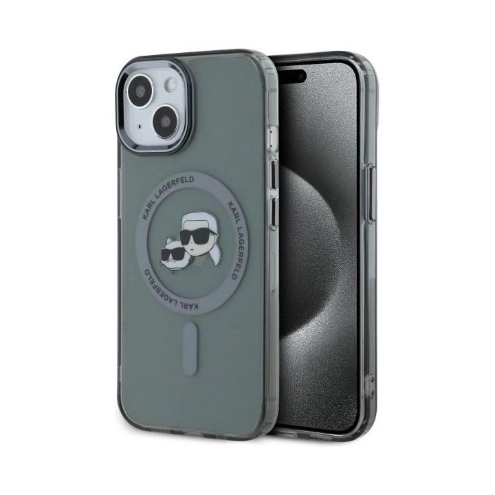 iPhone 15 6,1“ juodas kieto dėklo