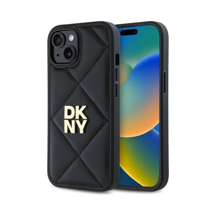 logotipu puoštas iPhone 14“ dėklas – juodas