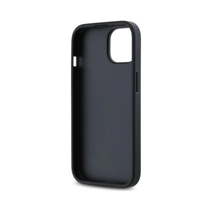 logotipu puoštas iPhone 14“ dėklas – juodas