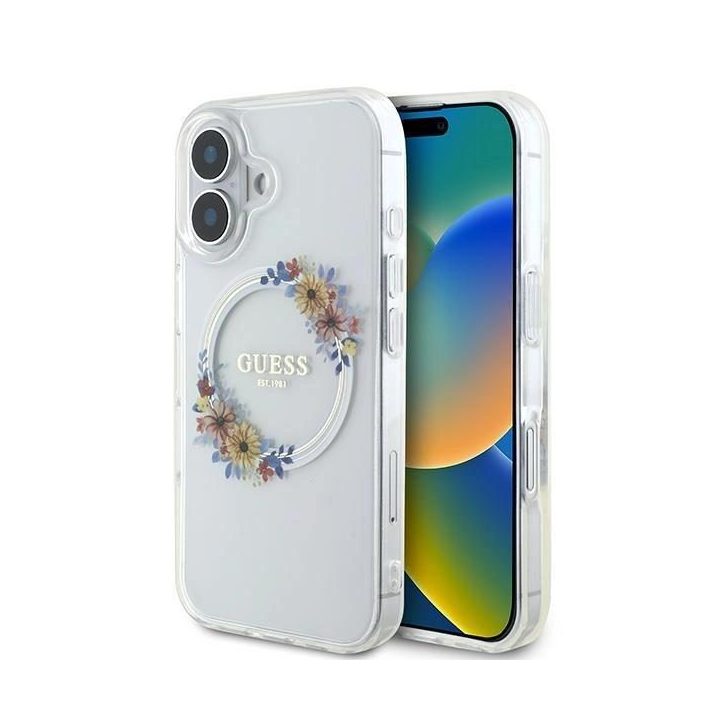 iPhone 16 Plus dėklas - skaidrus