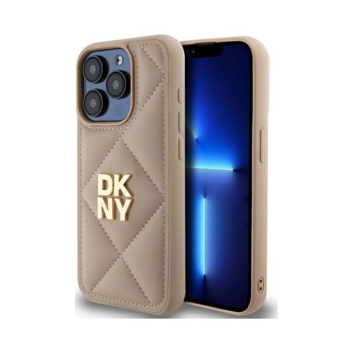 iPhone 15 Pro dėklas – smėlio spalvos
