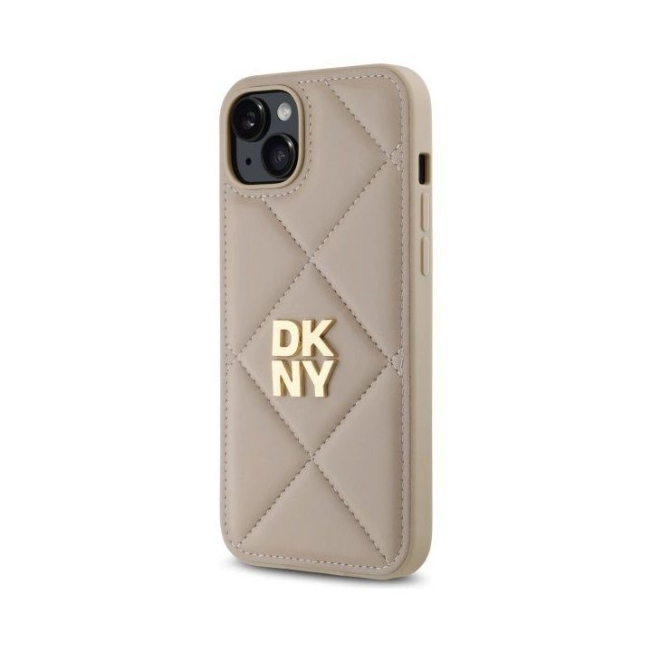 iPhone 15 Plus“ dėklas – smėlio spalvos