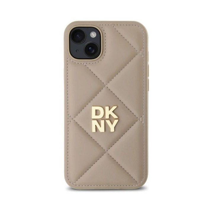 iPhone 15 Plus“ dėklas – smėlio spalvos