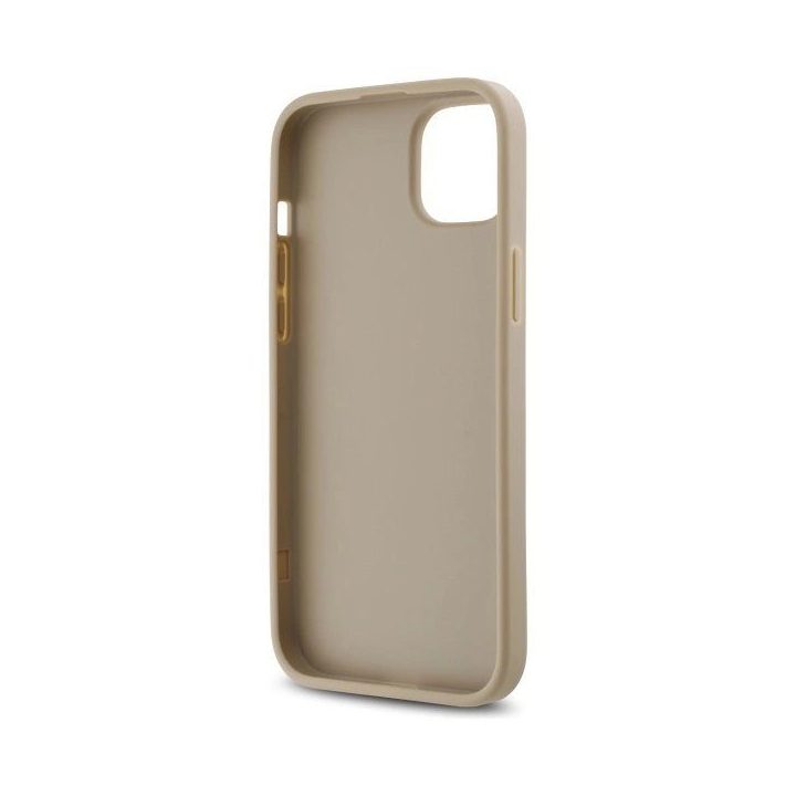 iPhone 15 Plus“ dėklas – smėlio spalvos
