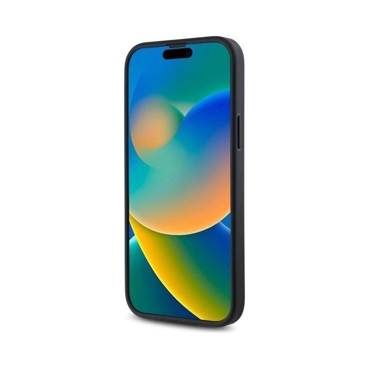 dėklas su logotipu iPhone 15 Plus“ – juodas