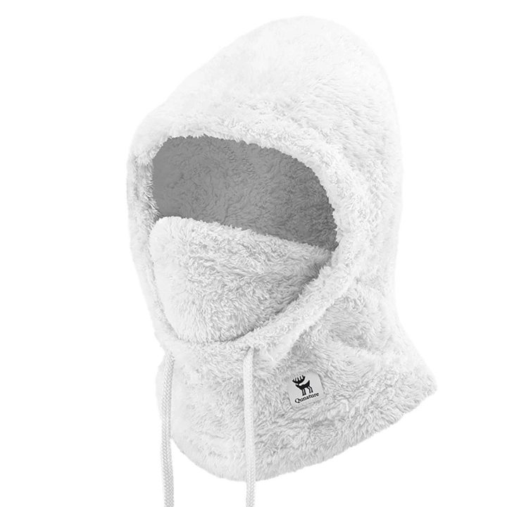 Slidinėjimo balaklava Arctic Velvet, dydis L – balta
