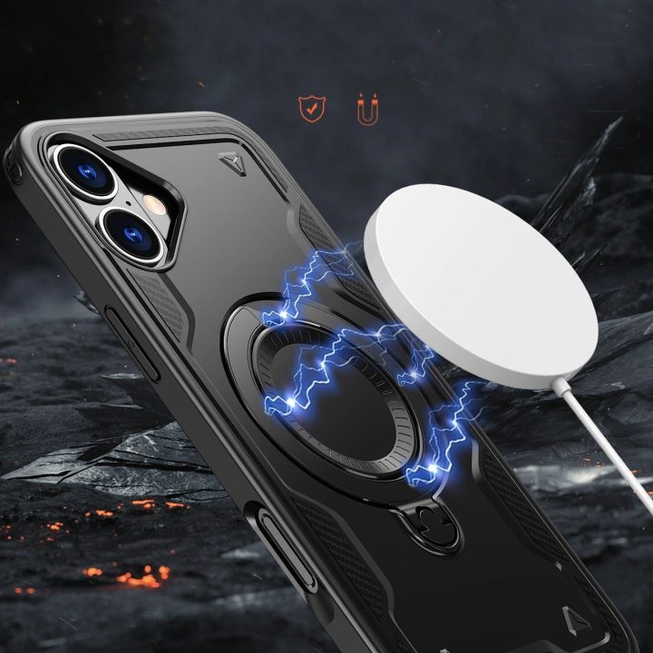 dėklas su MagSafe“ iPhone 16 Plus“ – juodas