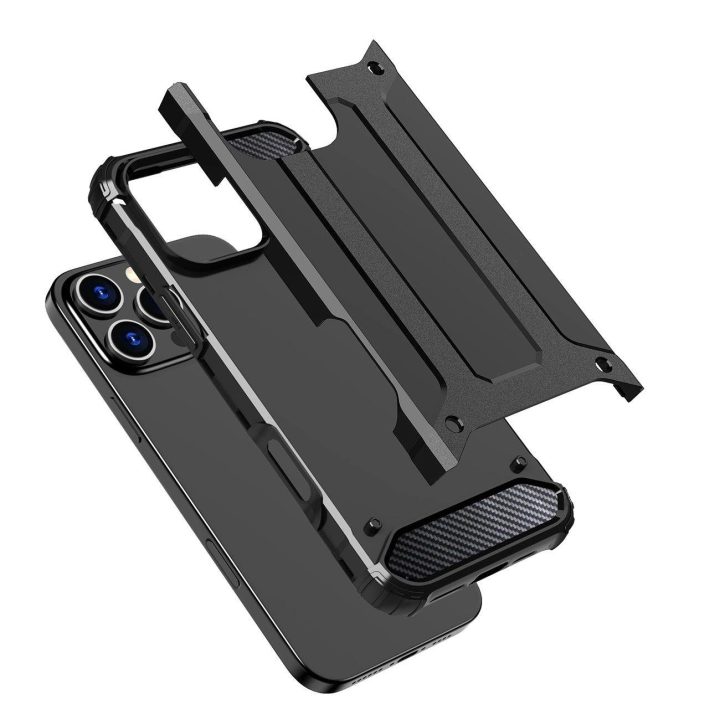apsauginis dėklas iPhone 16 Pro - juodas