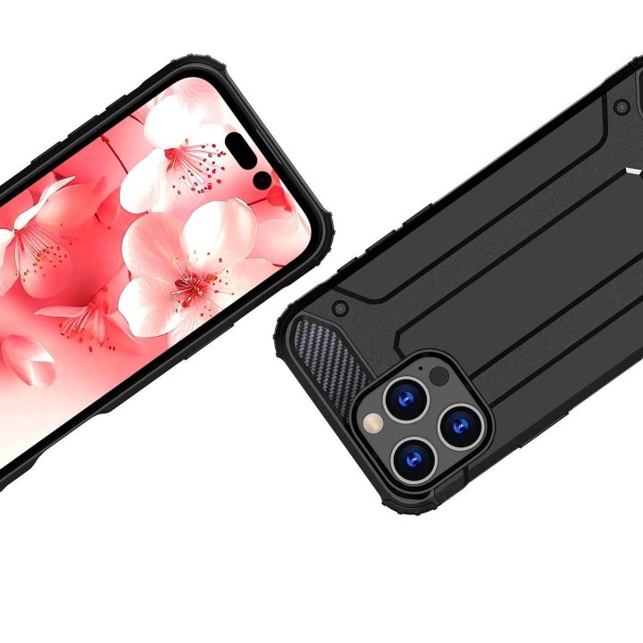 apsauginis dėklas iPhone 16 Pro - juodas