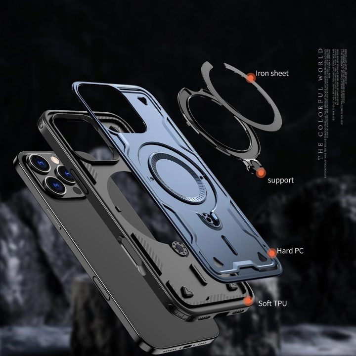 dėklas su MagSafe, skirtas iPhone 16 Pro“ – mėlynas