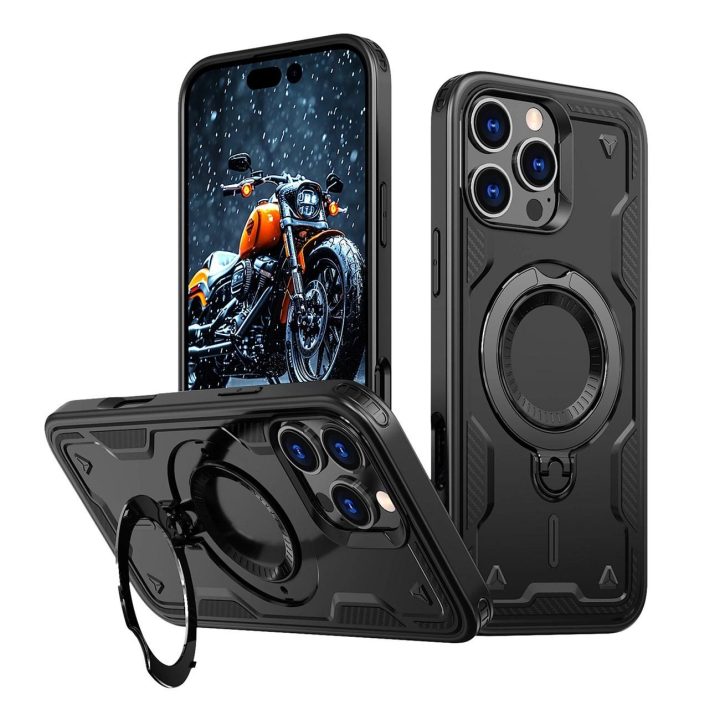 dėklas su MagSafe“ iPhone 16 Pro Max“ - juodas