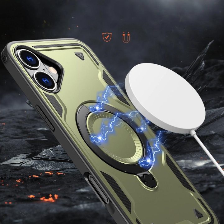 dėklas su MagSafe“ iPhone 16“ - Žalia