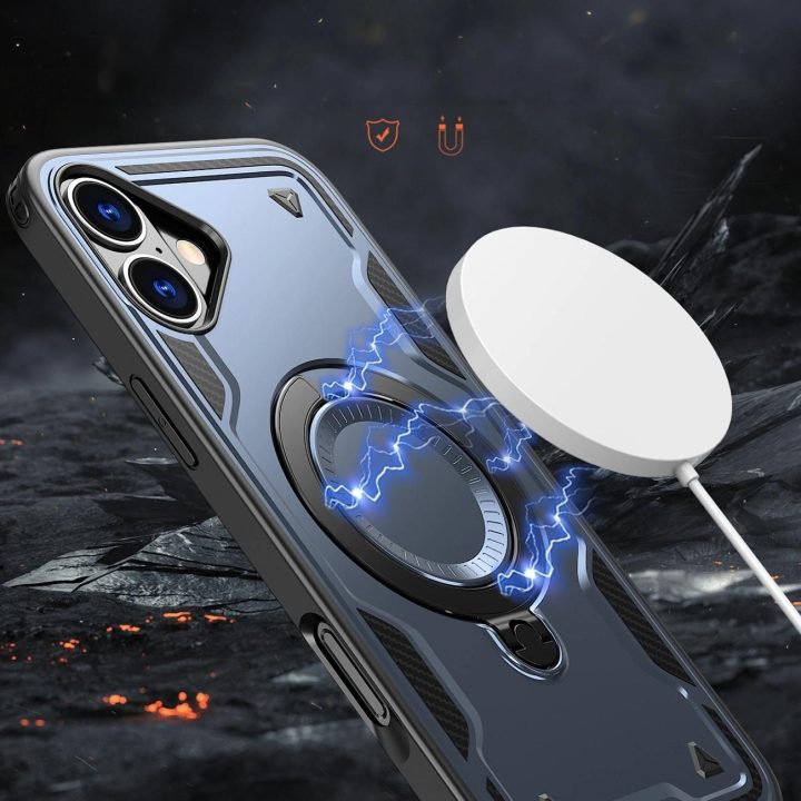 dėklas su MagSafe iPhone 16 Plus“ – mėlynos spalvos