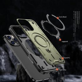 dėklas su MagSafe“ skirtas iPhone 16 Pro Max“ – žalias