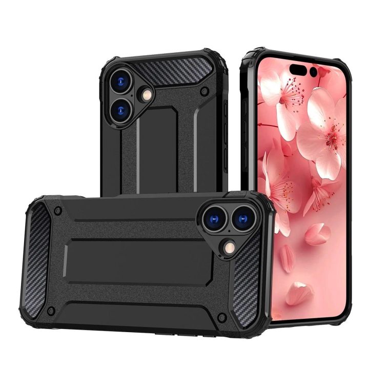 telefono dėklas iPhone 16“ – juodas