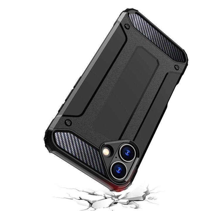 telefono dėklas iPhone 16“ – juodas