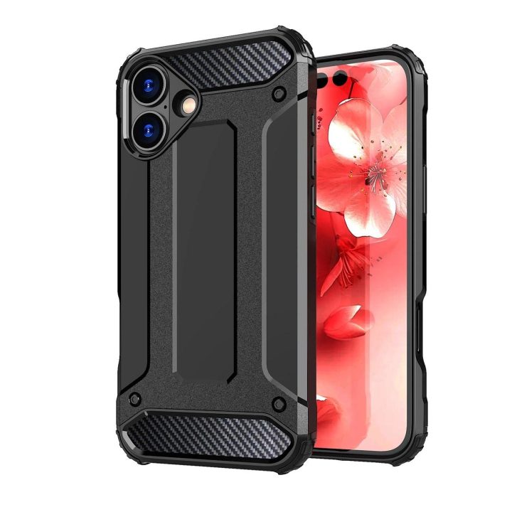 telefono dėklas iPhone 16“ – juodas