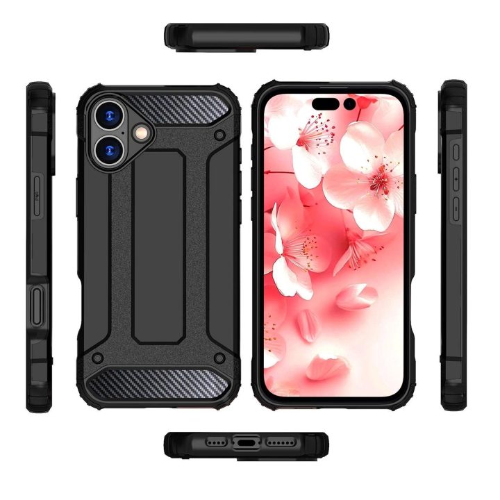 telefono dėklas iPhone 16“ – juodas