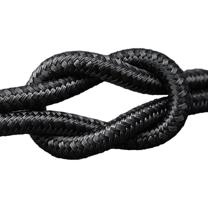 USB C 60 W 2 m pintos laidas – juodas“