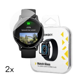 grūdintas stiklas su visais klijais Garmin Vivoactive 5“ (2 vnt.)