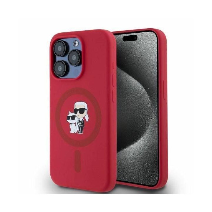 dėklas iPhone 15 Pro“ – raudonas